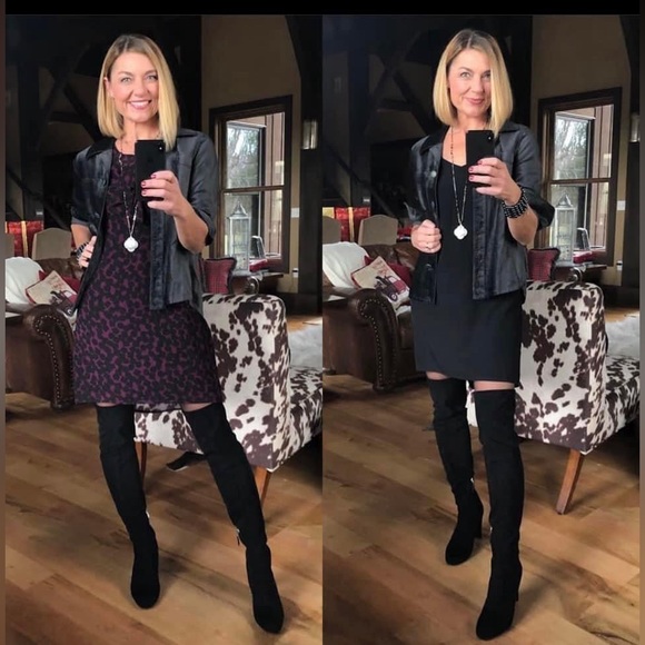 Sam Edelman “Kent” OTK black suede boots- Size 8.5 with ~3.5” heel - Picture 8 of 9